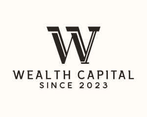 Capital - Masculine Serif Business logo design