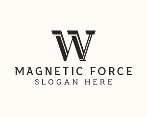 Masculine Serif Business logo design