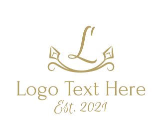 Elegant Fancy Boutique Letter  Logo