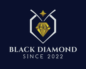 Diamond Jewelry Mining  logo design