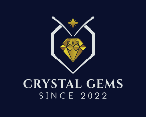 Diamond Jewelry Mining  logo design