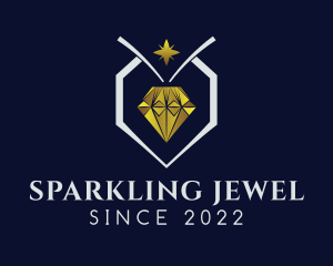 Diamond Jewelry Mining  logo design