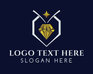 Diamond Jewelry Mining  Logo