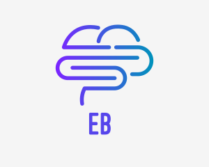 Mind - Human Brain Neurologist logo design