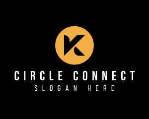 Circle - Circle Startup Corporate Letter K logo design