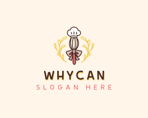 Pastry - Chef Whisk Baking logo design