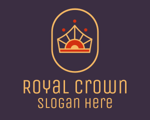 Elegant Royal Crown logo design