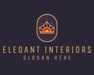 Elegant Royal Crown logo design