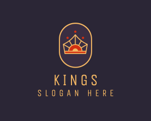 Elegant Royal Crown logo design