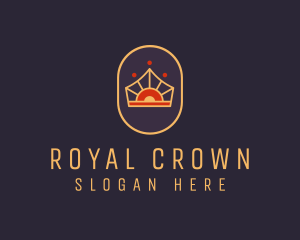 Elegant Royal Crown logo design