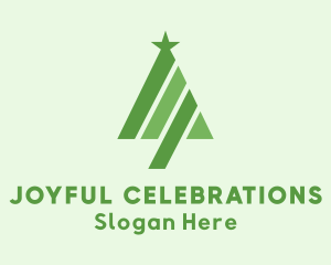 Festivity - Holiday Christmas Tree logo design