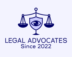 Legal Scale Security  logo design