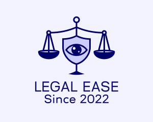 Legal Scale Security  logo design