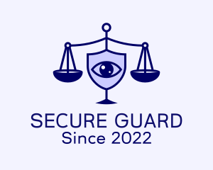 Legal Scale Security  logo design