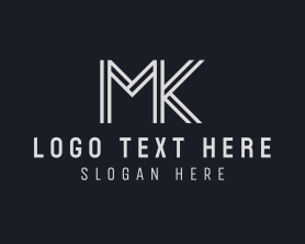 Advisory - Business Advisory M & K logo design