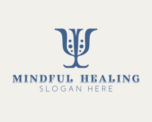 Psychiatrist - Psychologist Counseling Therapist logo design