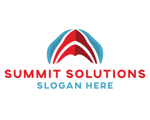 Mount - Spacecraft Mountain Hill logo design