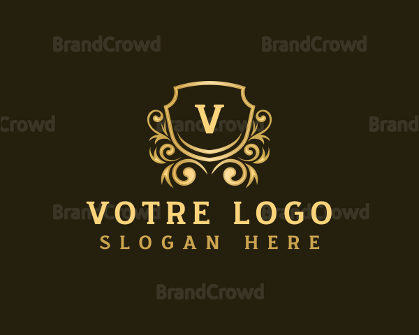 Ornament Crest Luxury Logo