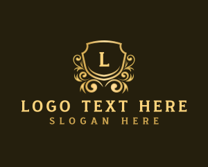 Gold - Ornament Crest Luxury logo design