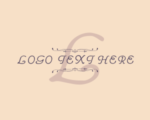 Cosmetics - Aesthetic Event Styling logo design