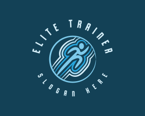 Circle Runner Fitness logo design