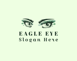 Eyelashes Makeup Eyes  logo design