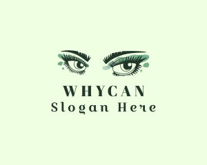 Eyebrow - Eyelashes Makeup Eyes logo design