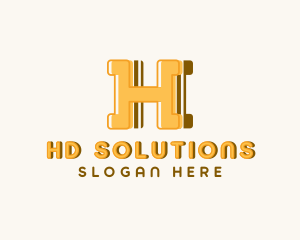 Playful Kiddie Letter H  logo design