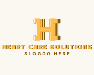 Playful Kiddie Letter H  logo design