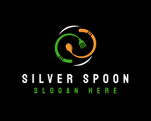 Spoon Fork Restaurant logo design