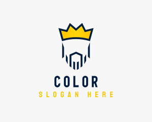 Cigar - Striped Beard King logo design