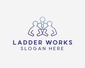 Employment Work Recruitment logo design