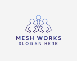 Employment Work Recruitment logo design