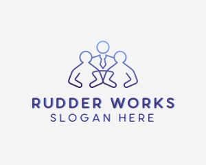 Employment Work Recruitment logo design