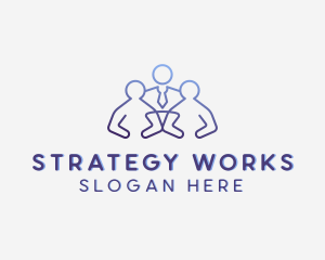 Employment Work Recruitment logo design