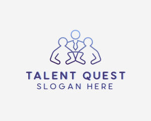 Hiring - Employment Work Recruitment logo design