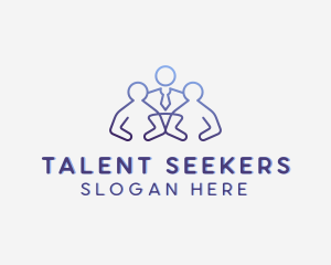 Recruitment - Employment Work Recruitment logo design