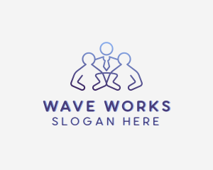 Employment Work Recruitment logo design