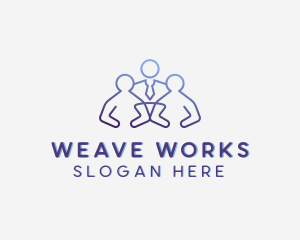 Employment Work Recruitment logo design