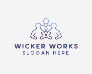 Employment Work Recruitment logo design