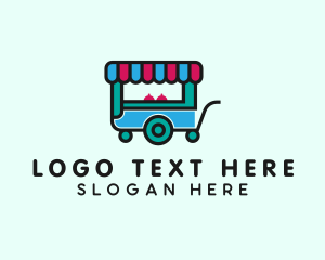 Snack Food Stall Logo