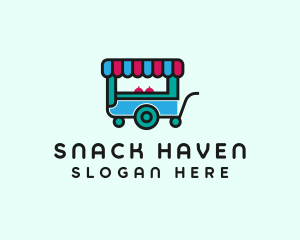 Snack Food Stall logo design