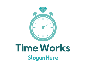 Time - Lap Time Jewellery logo design