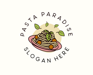 Pasta - Organic Pasta Restaurant logo design