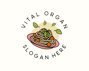 Organic Pasta Restaurant logo design