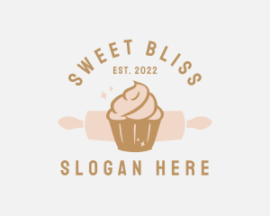 Sweet Cupcake Bakery logo design