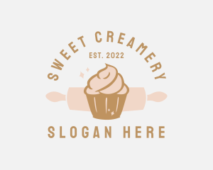 Sweet Cupcake Bakery logo design