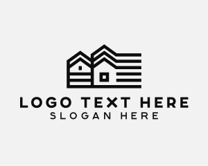 Residence - House Property Developer logo design