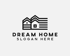 House - House Property Developer logo design