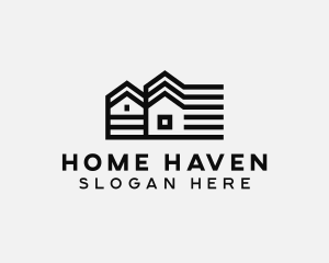 House - House Property Developer logo design